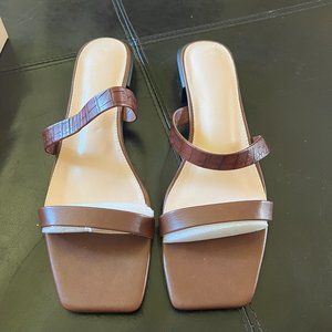 Open-Toe Mule